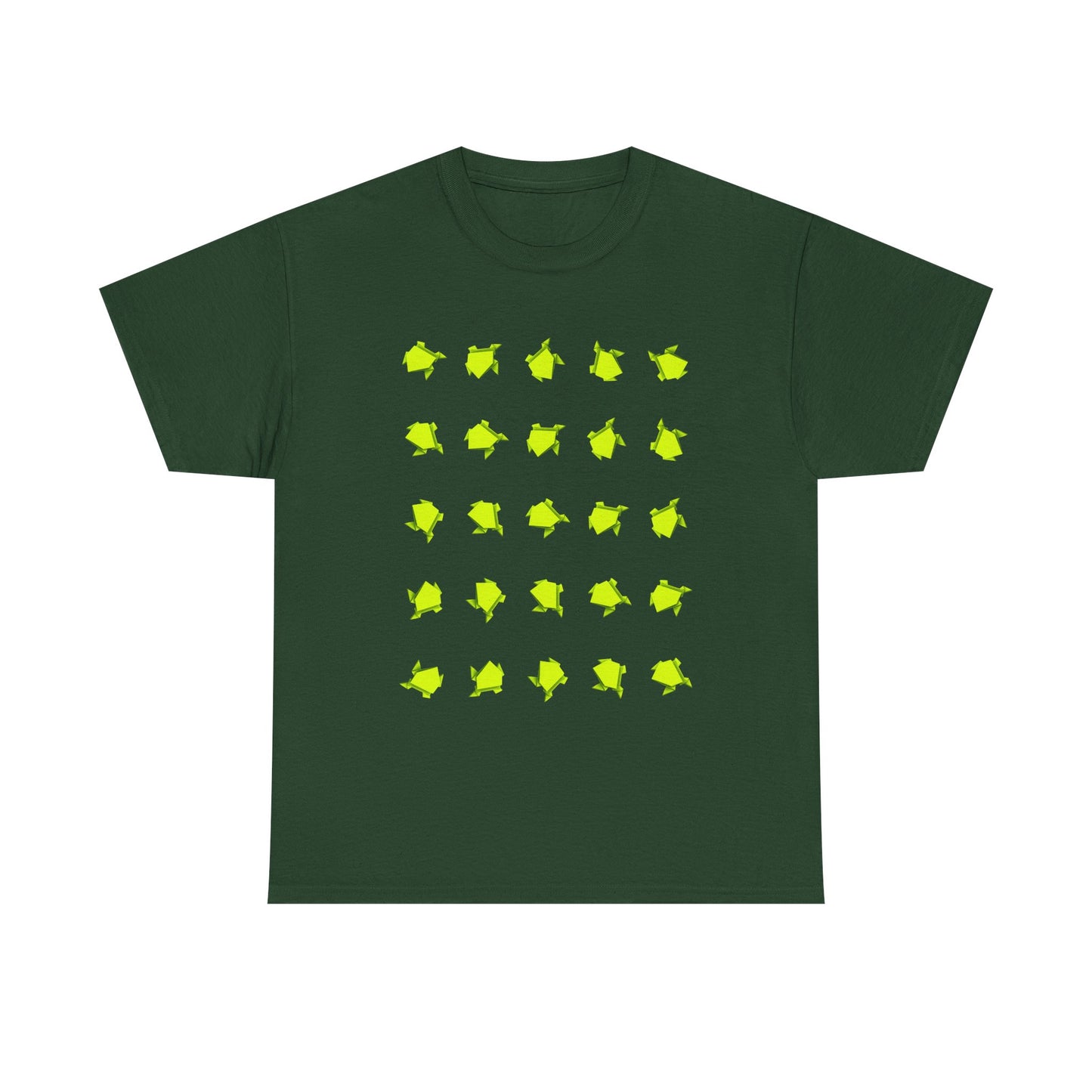 Origami Frog, Unisex Heavy Cotton Tee