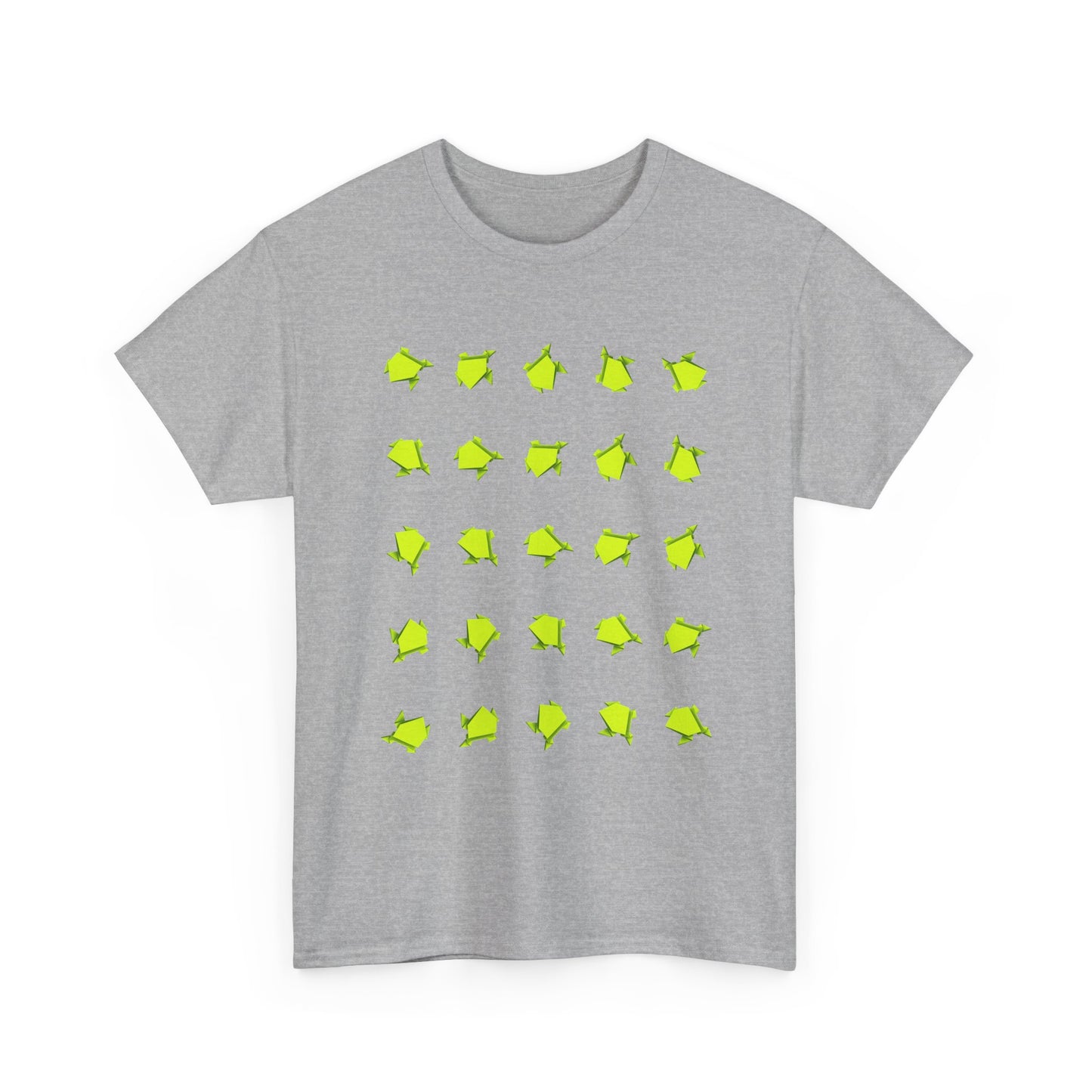 Origami Frog, Unisex Heavy Cotton Tee