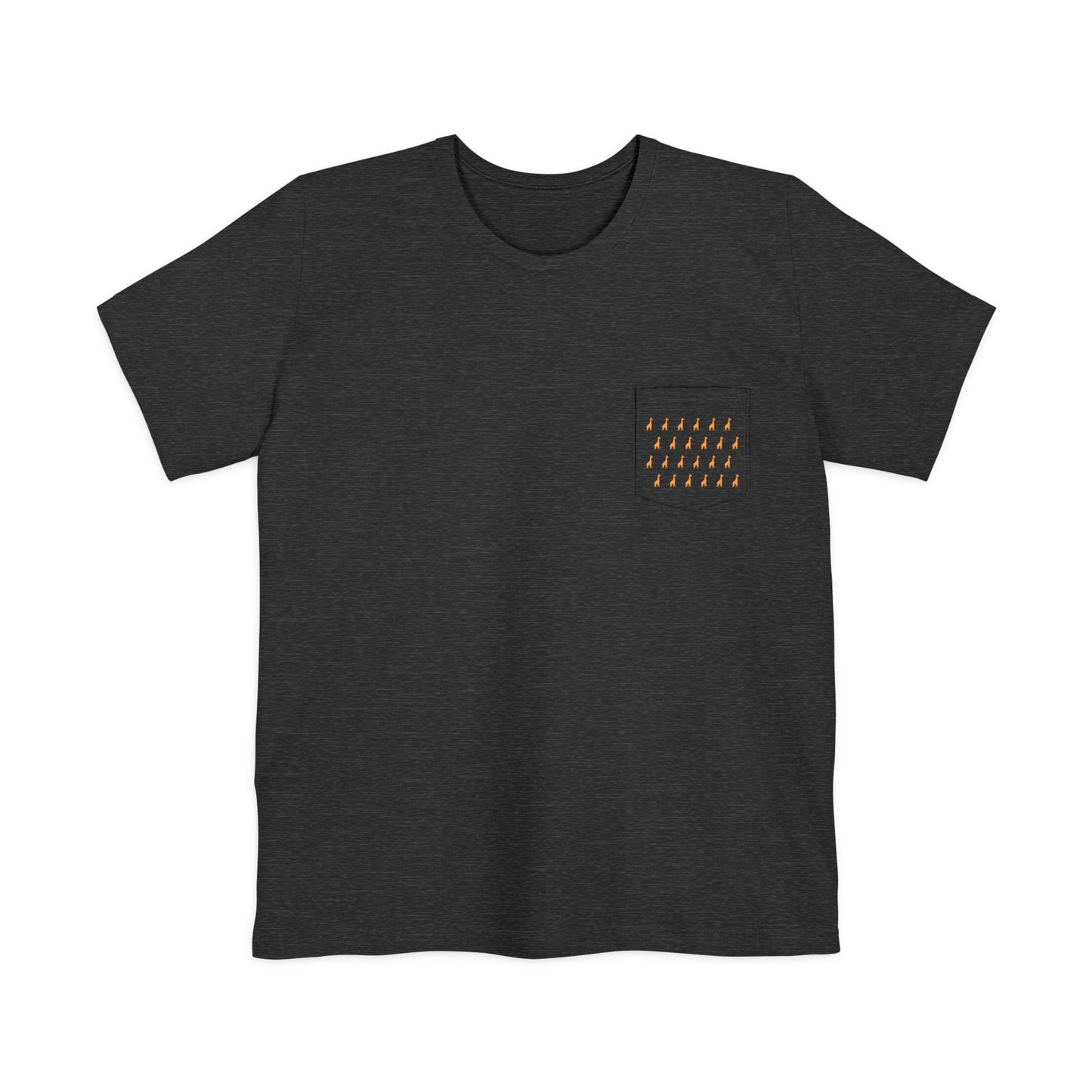 Minimal Giraffe Pocket T-Shirt | Pocket Tee, Giraffe Pattern