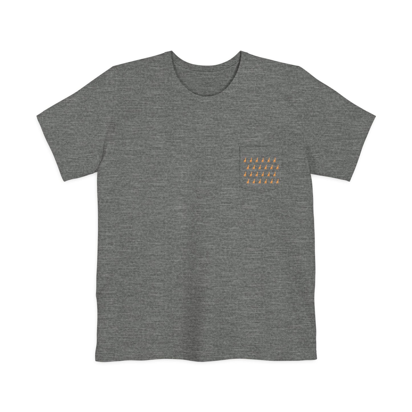 Minimal Giraffe Pocket T-Shirt | Pocket Tee, Giraffe Pattern