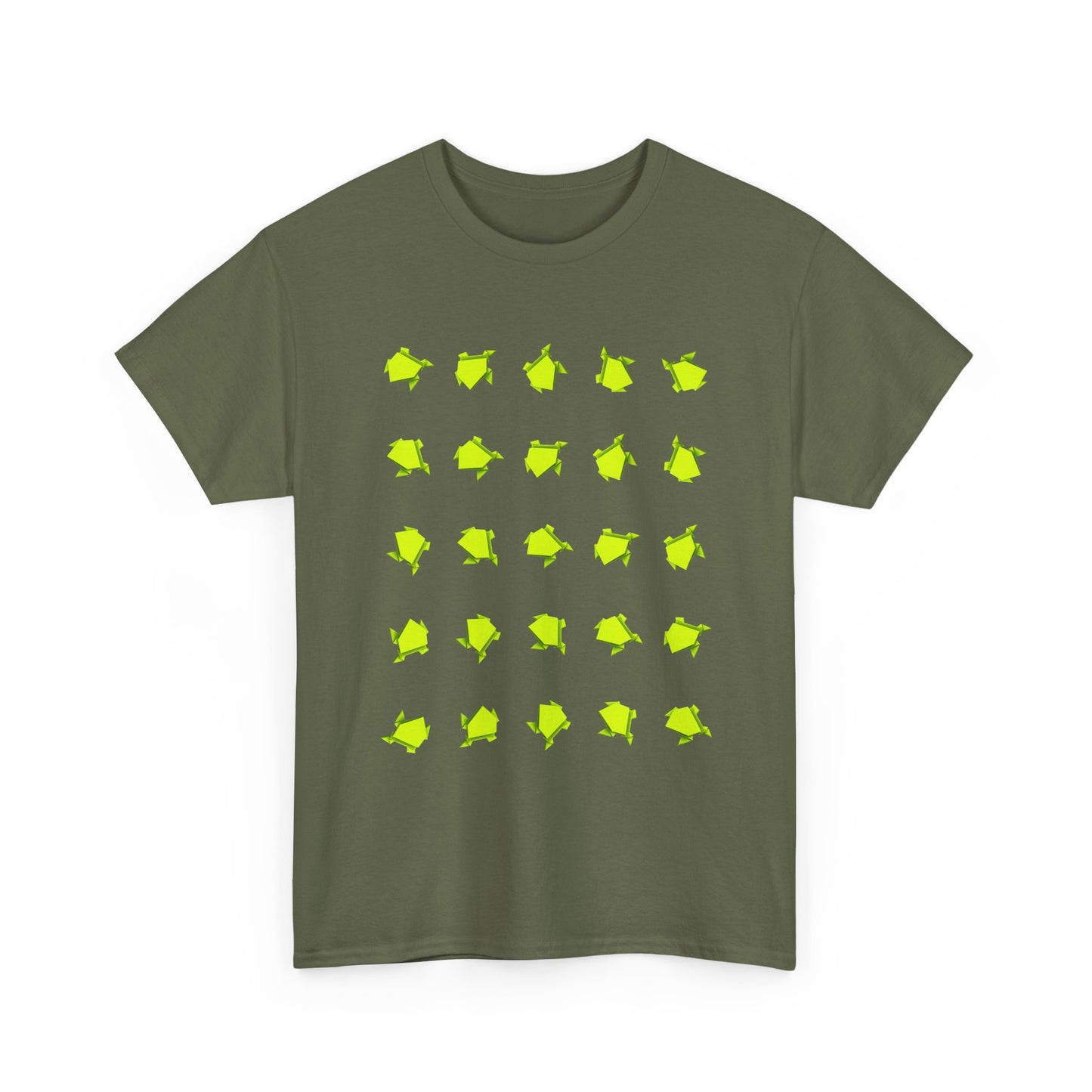 Origami Frog, Unisex Heavy Cotton Tee