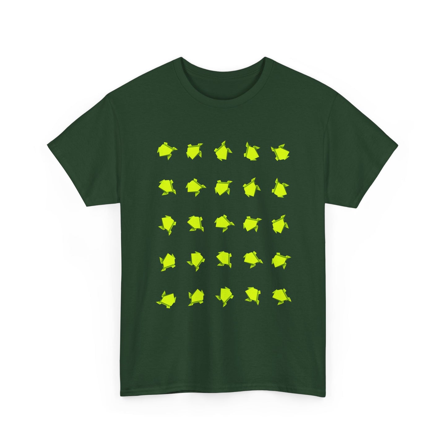 Origami Frog, Unisex Heavy Cotton Tee