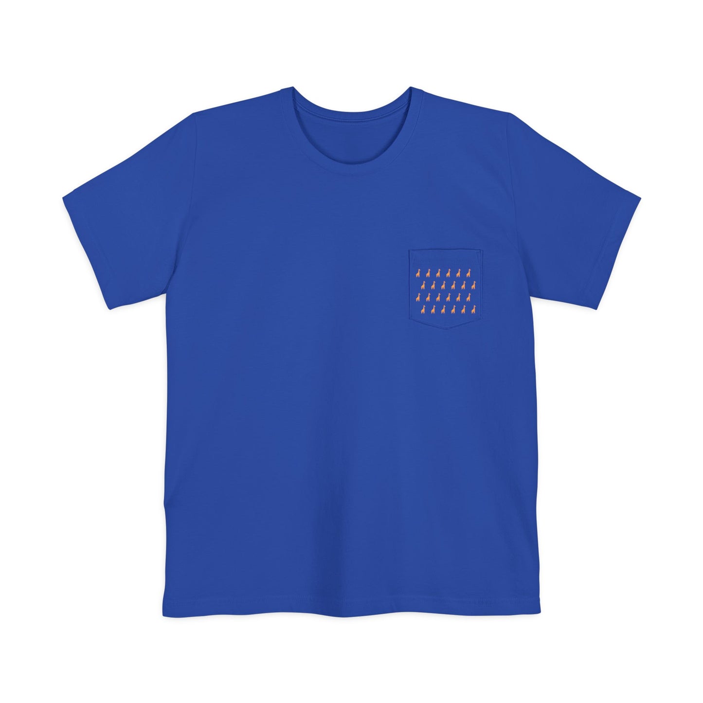 Minimal Giraffe Pocket T-Shirt | Pocket Tee, Giraffe Pattern