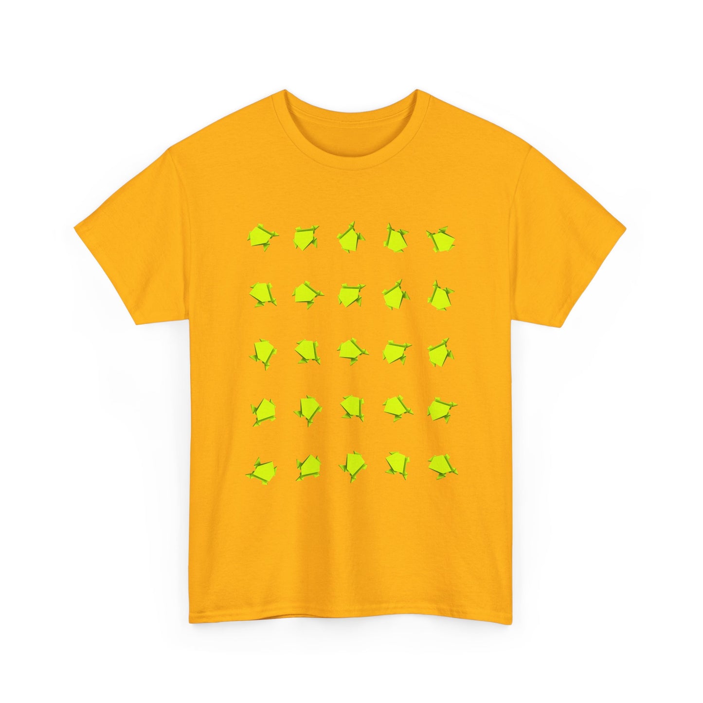 Origami Frog, Unisex Heavy Cotton Tee