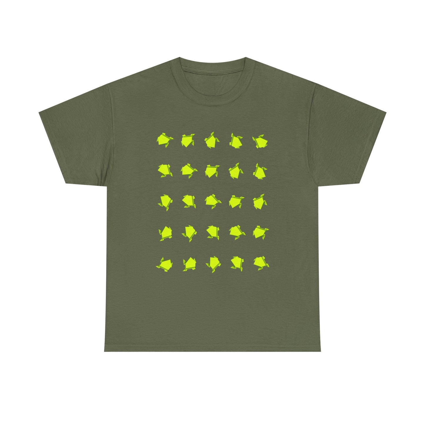 Origami Frog, Unisex Heavy Cotton Tee