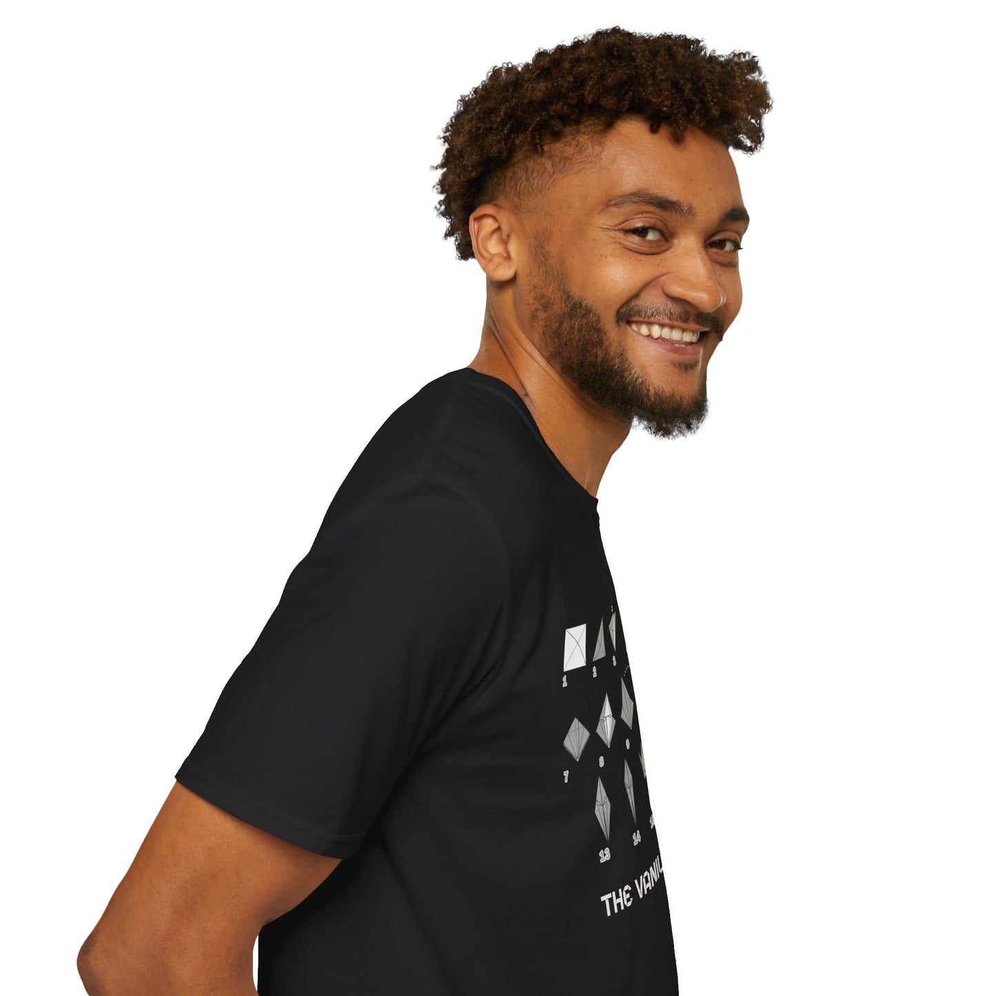 Origami Crane Folding Steps T-Shirt, Illustrated Paper Fold Diagram Tee