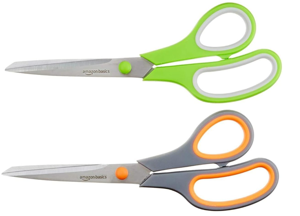 Amazon Basics Multipurpose Stainless Steel Scissors